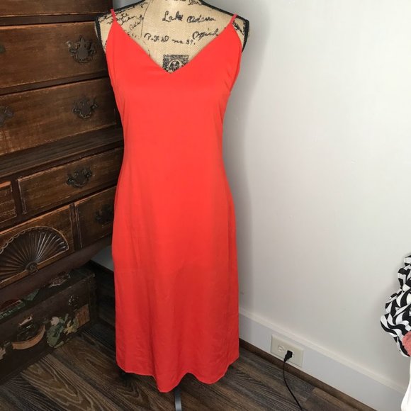 Lulu's Red Camisole Slip Dress - Picture 3 of 6